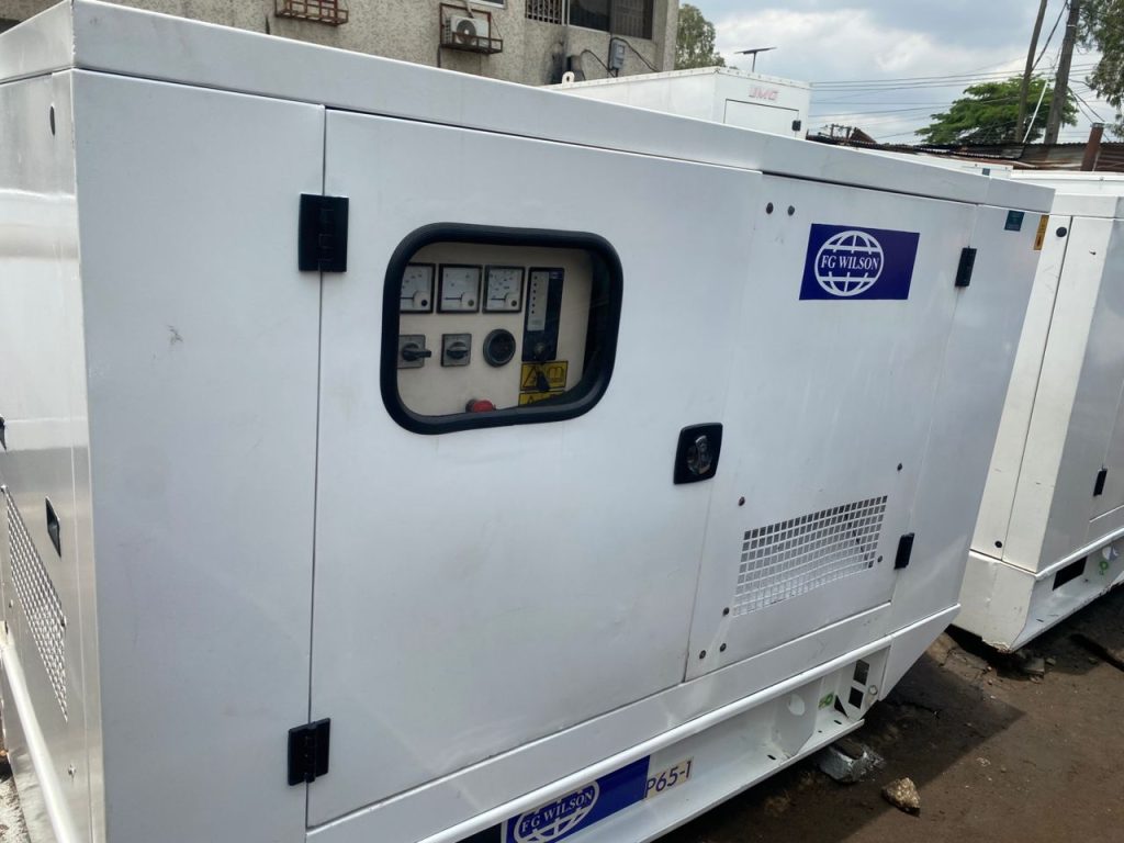 65KVA FG WILSON  SOUNDPROOF GENERATOR ( ECO PLUS )