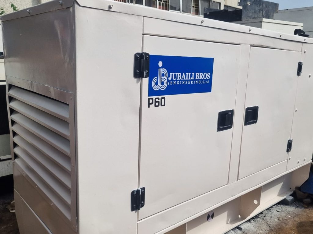 60kva JUBAILI BROS SOUNDPROOF DIESEL GENERATOR ( ECOPLUS)