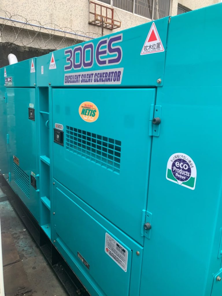 300kva DENYO SOUNDPROOF DIESEL GENERATOR