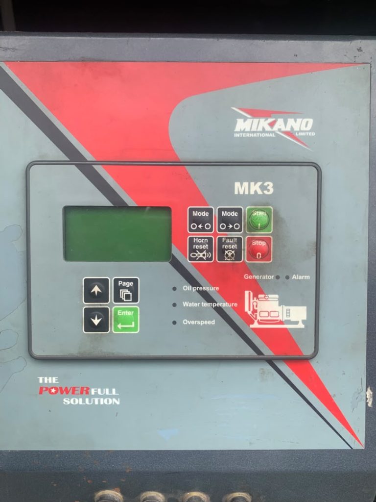 150KVA MIKANO SOUNDPROOF DIESEL GENERATOR(1,000 Series)